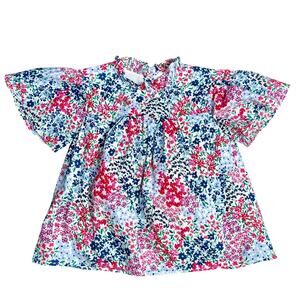 Girl's Janie and Jack  Spring/Summer Floral Swing Shirt Size 6